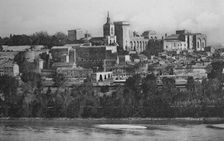 Avignon - View Taken From Villeneuve c1925