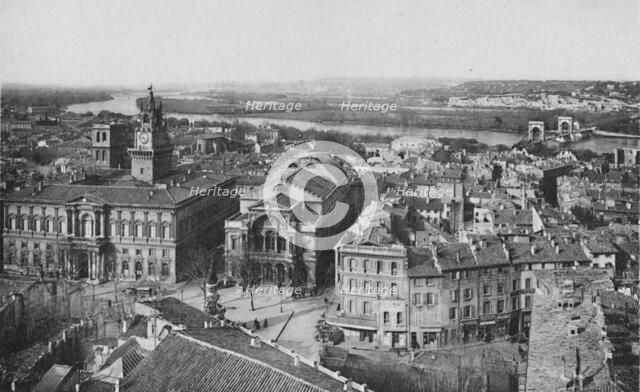 'Avignon - General View Taken From St. Laurent Tower', c1925. Artist: Unknown.