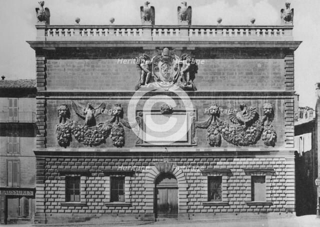 'Avignon - Old Hotel of the Mint', c1925. Artist: Unknown.