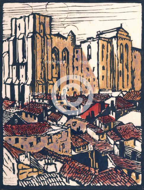 Avignon-Pope's Palace, c1900-1932. Creator: Harold Haven Brown.