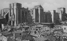 Avignon - Popes Palace (East Side) c1925