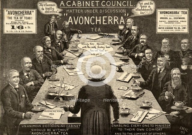 Avoncherra Tea, 19th century. Artist: Unknown