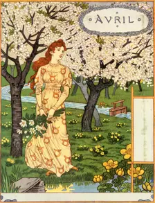 Avril 1896. Creator: Eugene Samuel Grasset