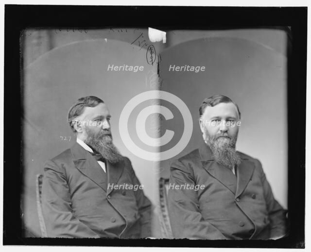 A.W. Hawks of Illinois, 1865-1880. Creator: Unknown.