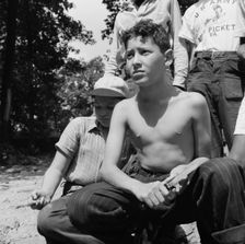 "Aw nuts", Camp Nathan Hale, Southfields, New York, 1943. Creator: Gordon Parks