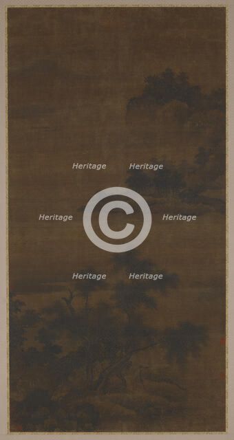 Awaiting the Ferry, Ming dynasty, 16th century. Creator: Unknown.