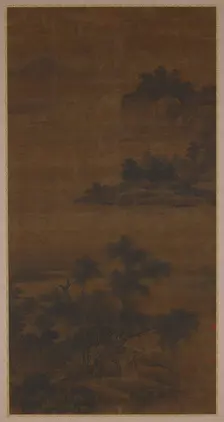 Awaiting the Ferry, Ming dynasty, 16th century. Creator: Unknown
