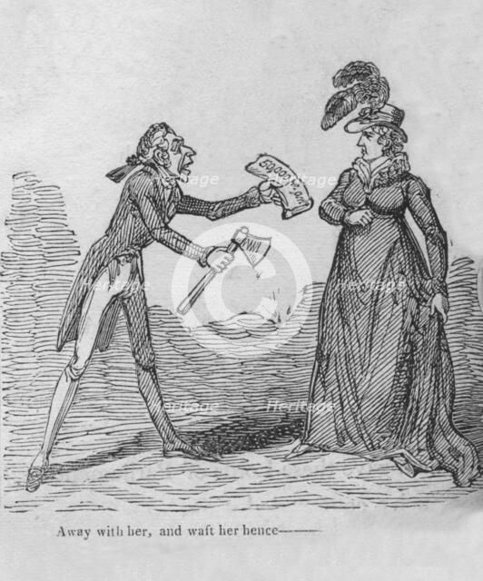 'Away with her, and waft her hence ---', c1820. Creator: Unknown.