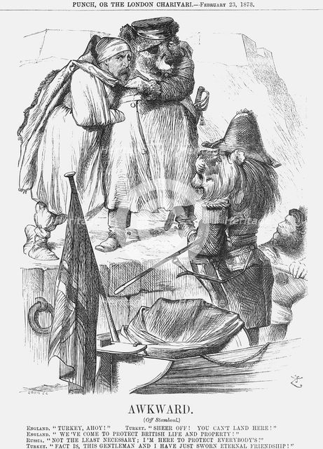 'Awkward', 1878. Creator: Joseph Swain.