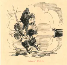 Awkward Mistake 1897. Creator: John Leech