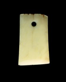 Axe, Neolithic period, probably Dawenkou culture, c. 3000-2500 B.C. Creator: Unknown