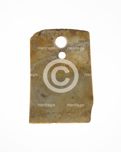 Axe, Neolithic period, probably Dawenkou culture, first half of 3rd millennium B.C. Creator: Unknown.