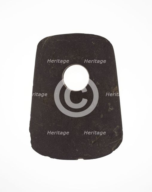 Axe, Neolithic period, probably Liangzhu culture, c. 3000-2000 B.C. Creator: Unknown.