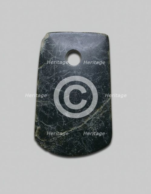 Axe, Neolithic period, probably Liangzhu culture, c. 3000-2000 B.C. Creator: Unknown.