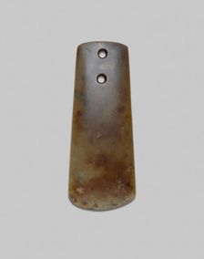 Axe, Neolithic period, probably Songze culture, c. 4000-3000 B.C. Creator: Unknown