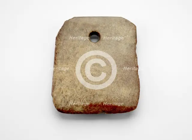 Axe (fu ?), Late Neolithic period, ca. 3300-2250 BCE. Creator: Unknown.