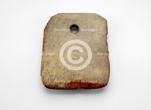 Axe (fu ?), Late Neolithic period, ca. 3300-2250 BCE. Creator: Unknown.