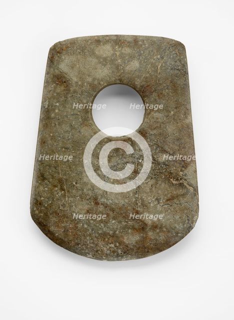 Axe (fu ?), Late Neolithic period, ca. 3300-2250 BCE. Creator: Unknown.