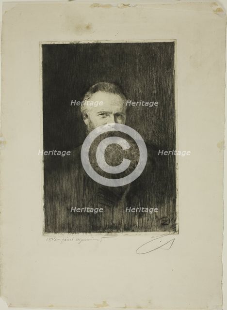 Axel Herman Haig II, 1882. Creator: Anders Leonard Zorn.