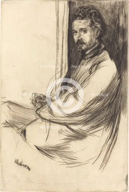 Axenfeld, 1859. Creator: James Abbott McNeill Whistler.