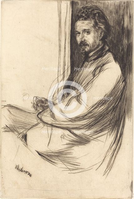 Axenfeld, 1859. Creator: James Abbott McNeill Whistler.