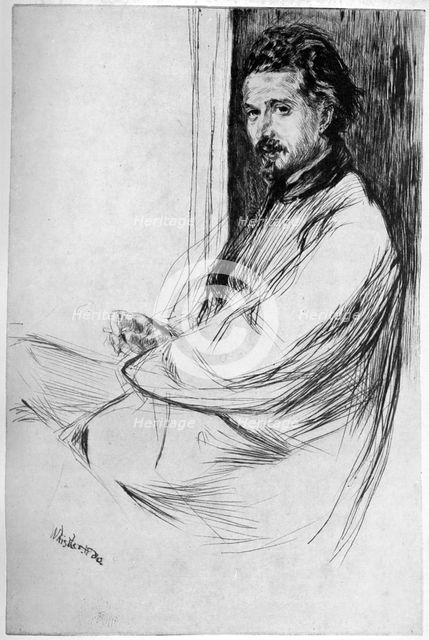 'Axenfeld', 1860 (1904).Artist: James Abbott McNeill Whistler