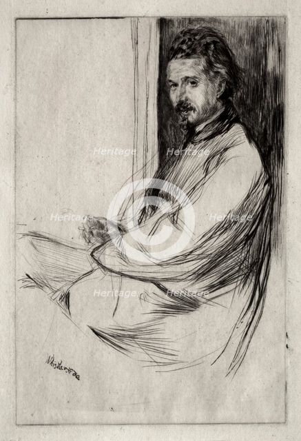 Axenfeld, 1860. Creator: James McNeill Whistler (American, 1834-1903).