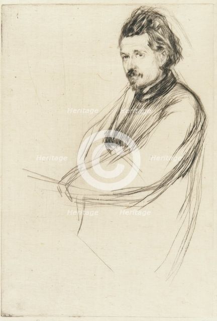 Axenfeld, 1860. Creator: James Abbott McNeill Whistler.
