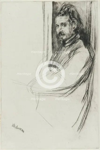 Axenfeld, 1860. Creator: James Abbott McNeill Whistler.
