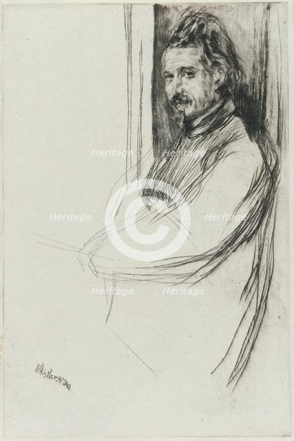 Axenfeld, 1860. Creator: James Abbott McNeill Whistler.