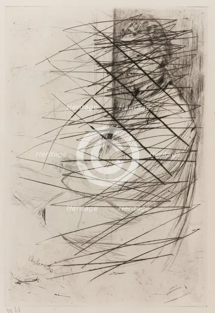 Axenfeld, 1860. Creator: James Abbott McNeill Whistler.