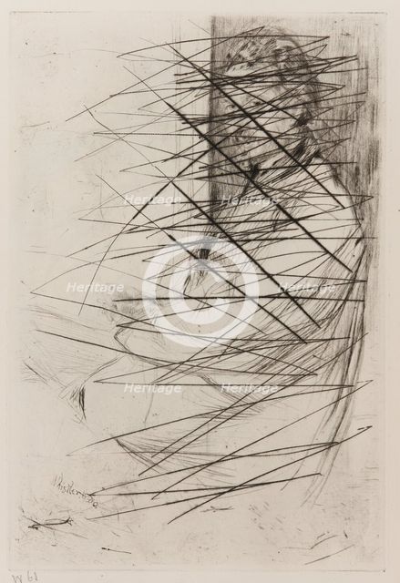 Axenfeld, 1860. Creator: James Abbott McNeill Whistler.
