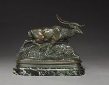Axis Deer, 19th century. Creator: Antoine-Louis Barye (French, 1796-1875)
