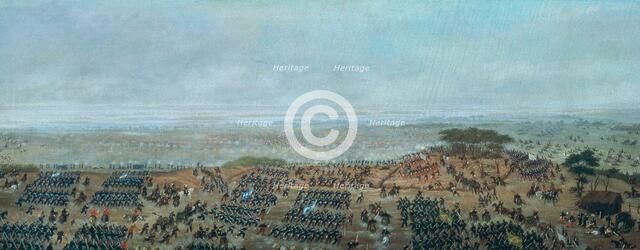 Ayui Passage by the Ayala path on 13th Augusts 1865, oil on canvas.