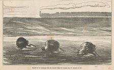 Ayant eu la vaniteuse idée de vouloir ..., 19th century. Creator: Honore Daumier