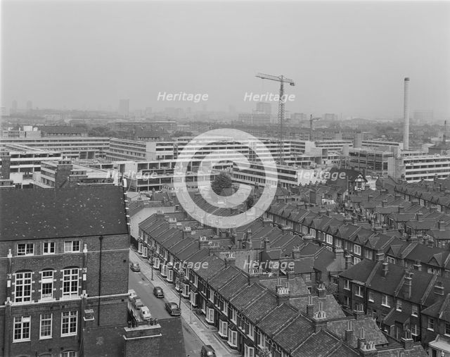 Aylesbury Estate, Walworth, Southwark, London, 01/07/1969. Creator: John Laing plc.