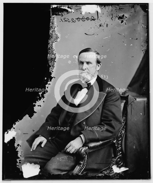 Aylett Hawes Buckner of Missouri, between 1860 and 1875. Creator: Unknown.
