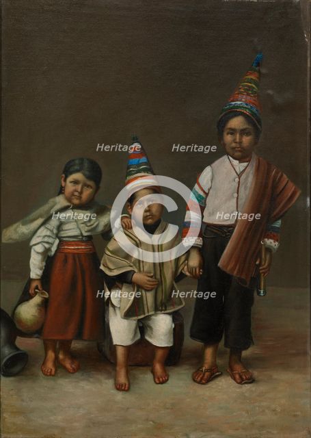Aymara Children, ca. 1890-1892. Creator: Unknown.