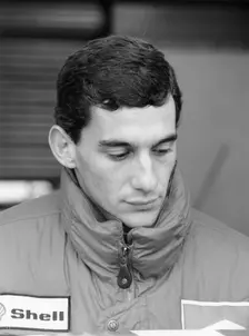 Ayrton Senna, in his first season with McLaren, 1988