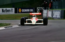 Ayrton Senna in the McLaren MP4-4 1988 British Grand Prix Silverstone