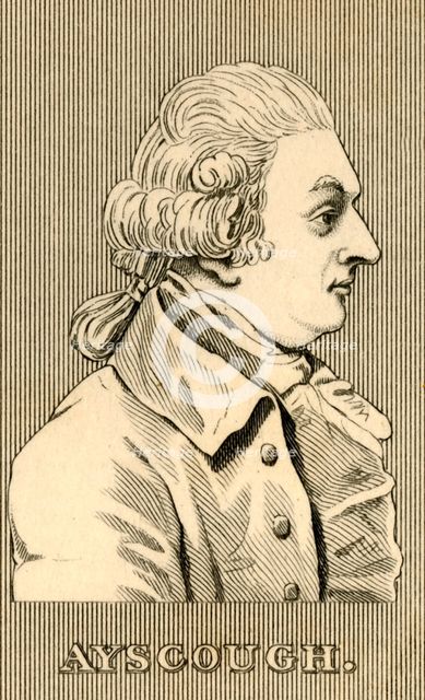 'Ayscough', (died 1779), 1830. Creator: Unknown.