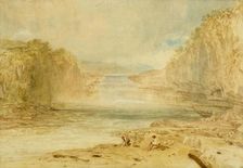Aysgarth Force, Richmondshire, 1817. Creator: JMW Turner