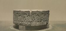Aztec sacrificial stone, City of Mexico, between 1884 and 1900. Creator: William H. Jackson