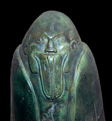 Aztec statuette of a duckbilled god