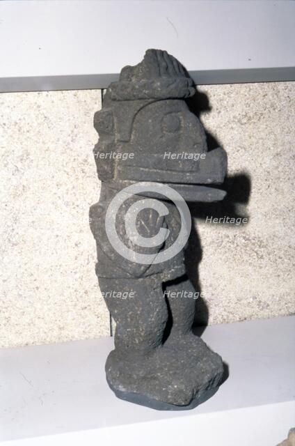 Aztec Wind-God Ehecatl, 1300-1521 Artist: Unknown.