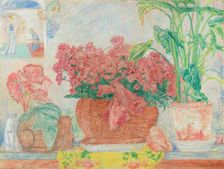 Azaleas, 1920-1930. Creator: James Ensor