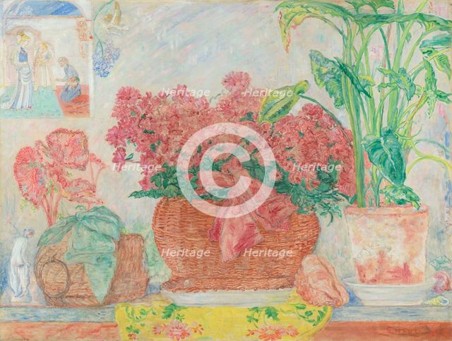 Azaleas, c1920-1925. Creator: James Ensor.