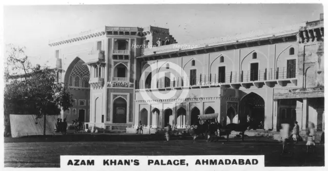 Azam Khan's palace, Ahmedabad, India, c1925. Artist: Unknown