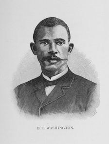 B. T. Washington, 1887. Creator: Unknown