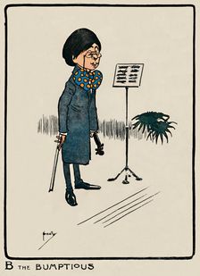 B the Bumptious 1903. Artist: John Hassall